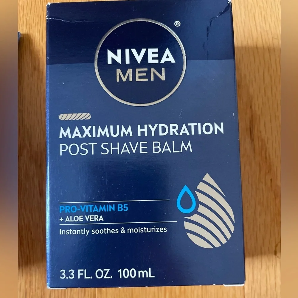 NEW NIVEA MEN POST SHAVE BALM MAXIMUM HYDRATION, 3.3 oz (1 pc)